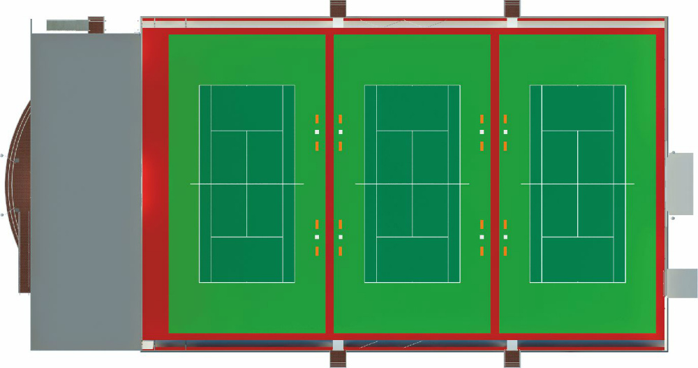 Теннисные корты во Владикавказе
